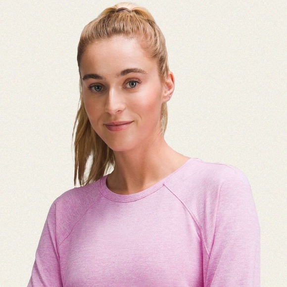 lululemon athletica Pink Long Sleeve Tee - Picture 4 of 8
